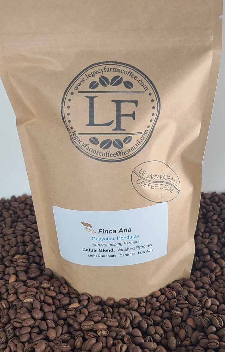 Finca Ana coffee bag, Legacy Farms