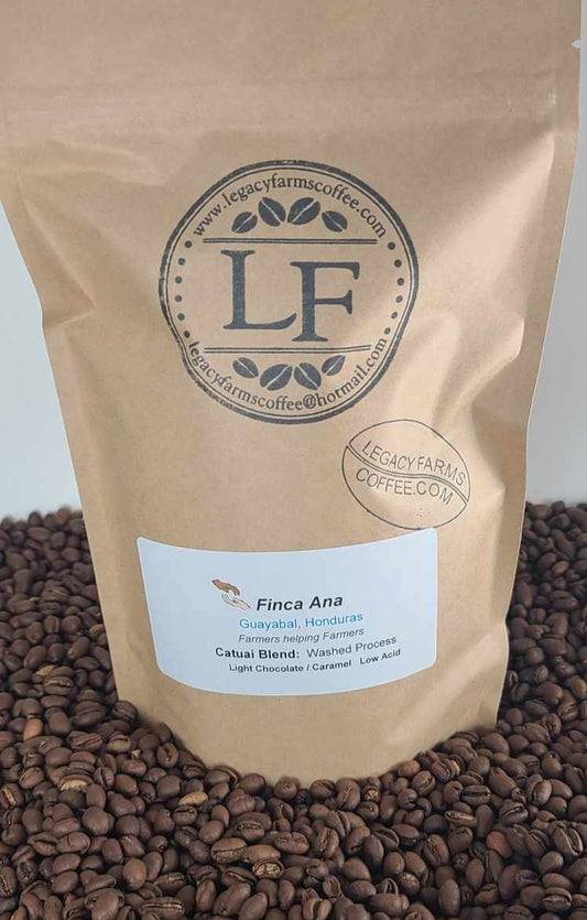 Finca Ana coffee bag, Legacy Farms