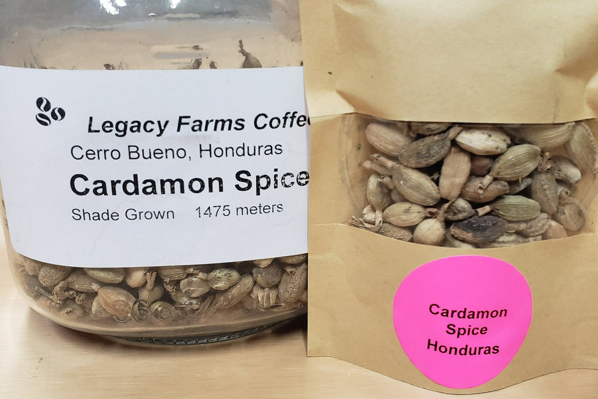 Cardamom spice from Legacy Farms, Honduras